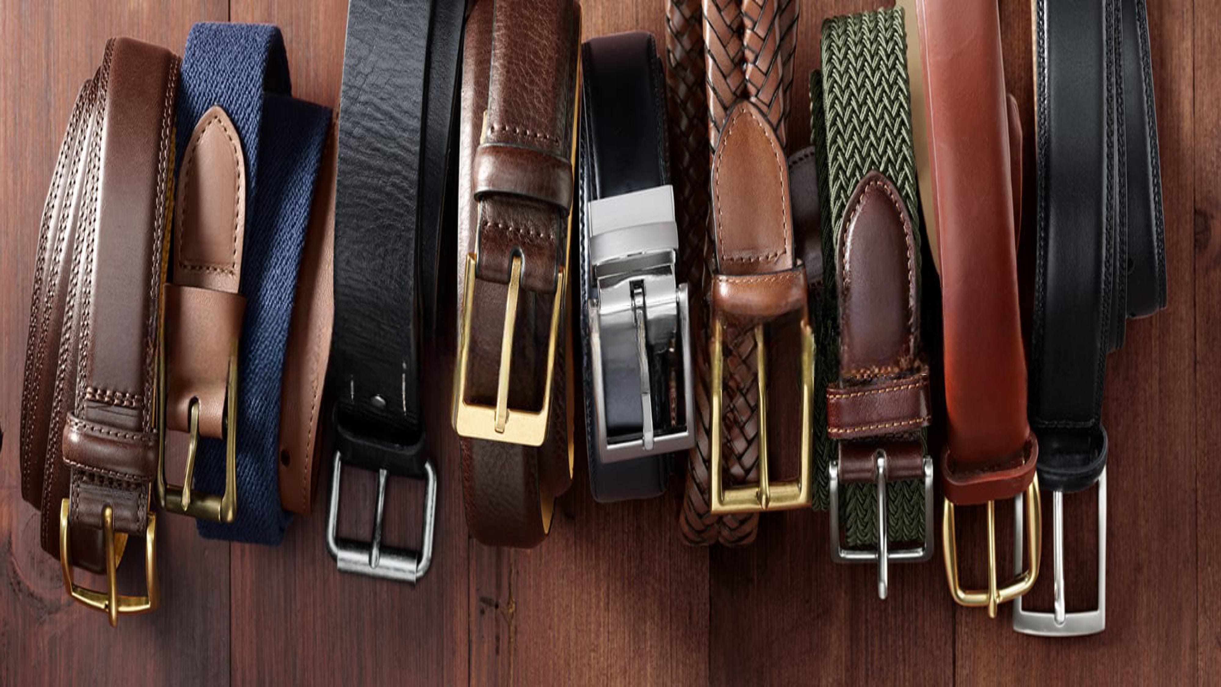 Leather belts